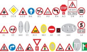 road signs practice test